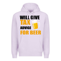 Lilac Tax Day Will Give Advice For Beer Gift Premium Hoodie - Bettercallsaul