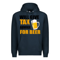 Navy Tax Day Will Give Advice For Beer Gift Premium Hoodie - Bettercallsaul