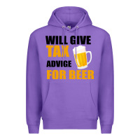 Purple Tax Day Will Give Advice For Beer Gift Premium Hoodie - Bettercallsaul