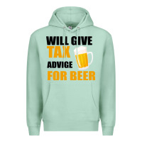 Seafoam Tax Day Will Give Advice For Beer Gift Premium Hoodie - Bettercallsaul