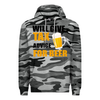 Slate Camo Tax Day Will Give Advice For Beer Gift Premium Hoodie - Bettercallsaul