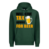 Sports Green Tax Day Will Give Advice For Beer Gift Premium Hoodie - Bettercallsaul
