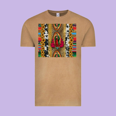 Lady Of Guadalupe Vintage Tee Designed By Jasminsmagicworld