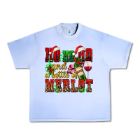 Grape Ice ho ho ho and a bottle of merlot Urban Heavy Tee - AdoDesignShop