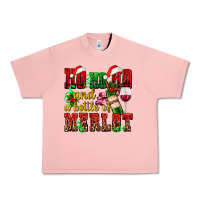 Salmon ho ho ho and a bottle of merlot Urban Heavy Tee - AdoDesignShop