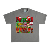 Tornado ho ho ho and a bottle of merlot Urban Heavy Tee - AdoDesignShop