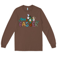 Chestnut cross rabbit gnomes happy easter Long Sleeve Tee - Jasminsmagicworld