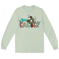 Matcha cross rabbit gnomes happy easter Long Sleeve Tee - Jasminsmagicworld
