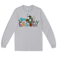 Moon Dust cross rabbit gnomes happy easter Long Sleeve Tee - Jasminsmagicworld