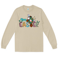 Mushroom cross rabbit gnomes happy easter Long Sleeve Tee - Jasminsmagicworld