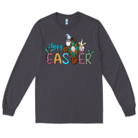 Smoke cross rabbit gnomes happy easter Long Sleeve Tee - Jasminsmagicworld