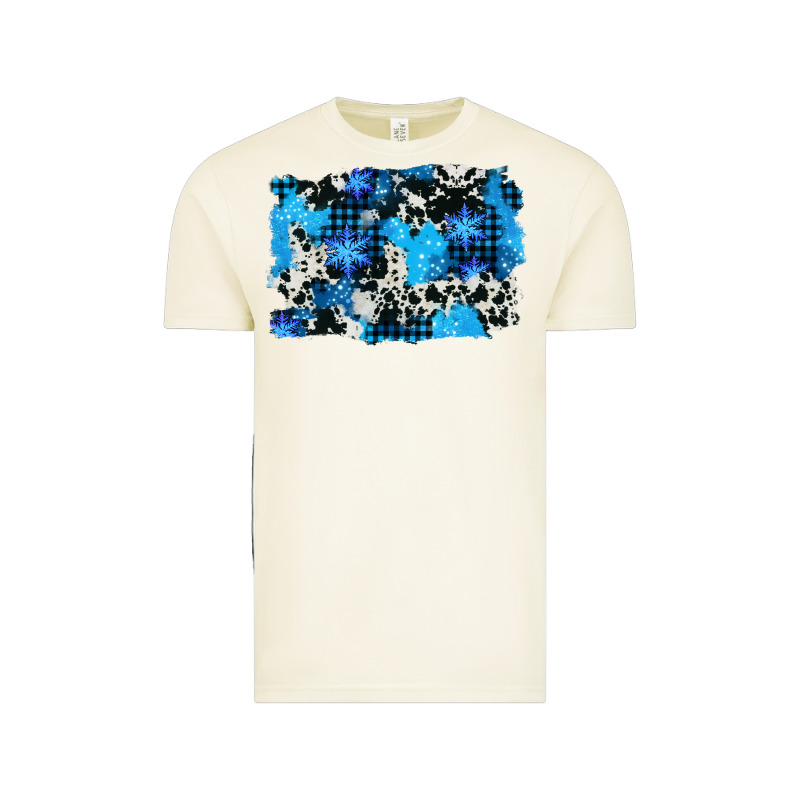 Westerb Cowhide Winter Background Vintage Tee by AdoDesignShop | Teevron