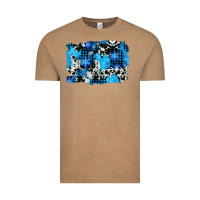 Vintage Coffee westerb cowhide winter background Vintage Tee - AdoDesignShop
