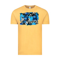 Vintage Mustard westerb cowhide winter background Vintage Tee - AdoDesignShop