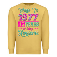 Antique Gold made in 1977, 45 years of being awesome Premium Sweatshirt - Jasminsmagicworld