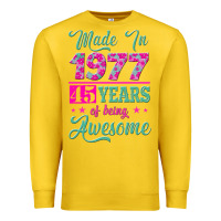 Lemon made in 1977, 45 years of being awesome Premium Sweatshirt - Jasminsmagicworld