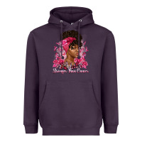 Plum stronger than cancer Heavyweight Hoodie - Artiststas
