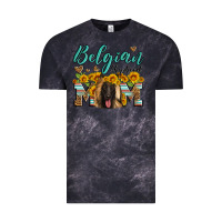 Cloud Black belgian shepherd mom Vintage Tee - Artiststas