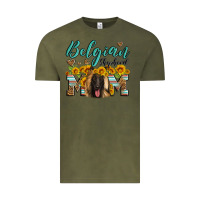 Vintage Olive belgian shepherd mom Vintage Tee - Artiststas