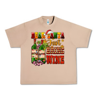 Burro dear santa just bring wine Urban Heavy Tee - AdoDesignShop
