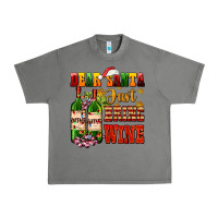 Tornado dear santa just bring wine Urban Heavy Tee - AdoDesignShop