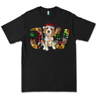 Black beagle christmas joy Premium Tee - RanaPortraitStore