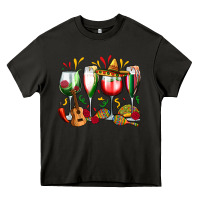 Asphalt mexico wine glasses Heavy Core Tee - Zillion Design Studio