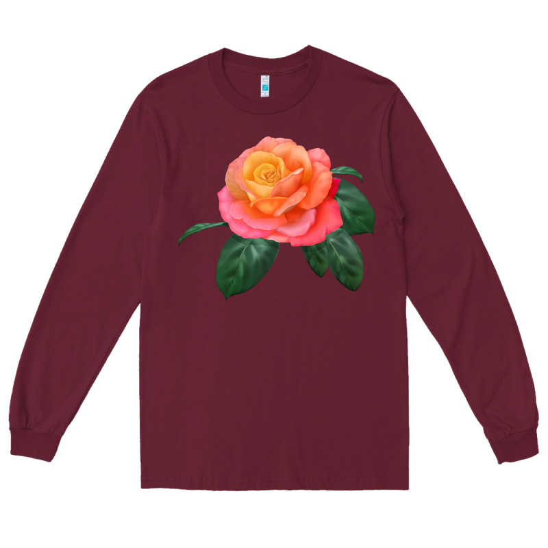 Chicago Peace Rose Long Sleeve Tee by LillyAllenDesigns | Teevron