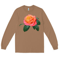 Toasted Coconut chicago peace rose Long Sleeve Tee - LillyAllenDesigns