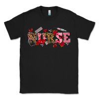 Black valentines day nurse Classic Tee - NancyCooperArtShop