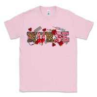 Bubblegum Pink valentines day nurse Classic Tee - NancyCooperArtShop