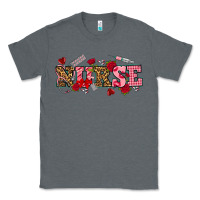Charcoal Heather valentines day nurse Classic Tee - NancyCooperArtShop