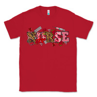 Red valentines day nurse Classic Tee - NancyCooperArtShop
