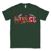 Sports Green valentines day nurse Classic Tee - NancyCooperArtShop