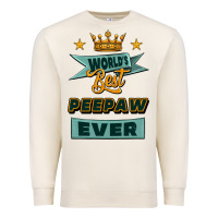 Sandshell world's best peepaw ever Premium Sweatshirt - Jasminsmagicworld