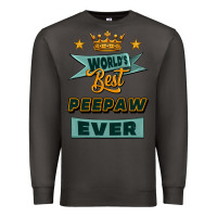 Smoke world's best peepaw ever Premium Sweatshirt - Jasminsmagicworld