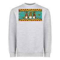 Heather Grey coffee gnomes Heavyweight Sweatshirt - Artiststas