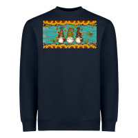 Navy coffee gnomes Heavyweight Sweatshirt - Artiststas