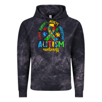 Cloud Black love support accept understand autism awareness Vintage Hoodie - Artiststas