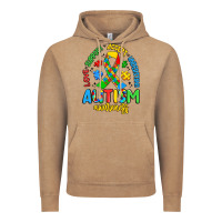Vintage Coffee love support accept understand autism awareness Vintage Hoodie - Artiststas
