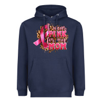 Navy i wear pink for my mom Heavyweight Hoodie - Artiststas