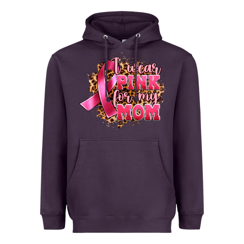 I Wear Pink For My Mom Heavyweight Hoodie by Artiststas | Teevron