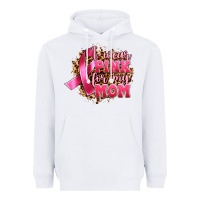 White i wear pink for my mom Heavyweight Hoodie - Artiststas