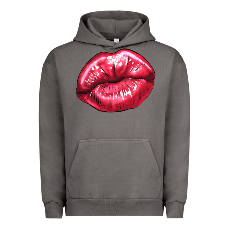 Lip Mark Valentine's Day Urban Hoodie by HowdyJamesFarm | Teevron