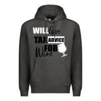 Charcoal Heather Tax Day Will Give Advice For Beer Gift Premium Hoodie - Bettercallsaul