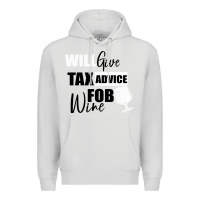 Dove Grey Tax Day Will Give Advice For Beer Gift Premium Hoodie - Bettercallsaul