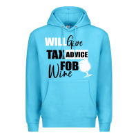 Ocean Blue Tax Day Will Give Advice For Beer Gift Premium Hoodie - Bettercallsaul