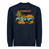Navy grateful thankful blessed Heavyweight Sweatshirt - JahusDesignShop