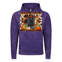 Cloud Purple Fall black angus Vintage Hoodie - RanaPortraitStore