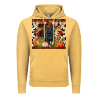Vintage Mustard Fall black angus Vintage Hoodie - RanaPortraitStore